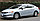 Ветровики ( дефлекторы окон ) Honda Civic 2012+ седан с креплениями OEM, фото 3