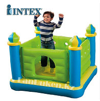 Детский надувной игровой центр "Замок" 132* 132* 107 см (манеж для ребенка)