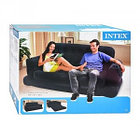 Надувной диван Intex 68566NP, 68566, размер 231х193х71 см, темно-зеленый, фото 3