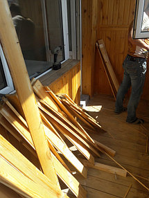 Обшивка балкона 3