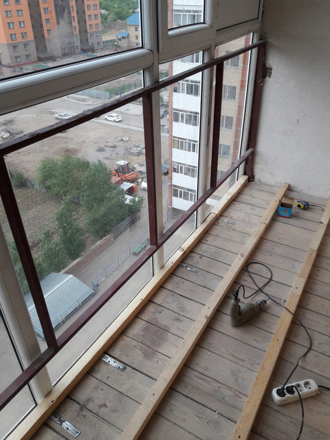 Обшивка балкона 8