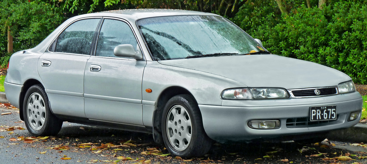 Мухобойка (дефлектор капота) Mazda 626 Cronos 1992-1996