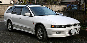 Мухобойка (дефлектор капота) Mitsubishi Galant/ Legnum 1996-1998