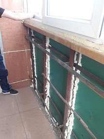 Ремонтные работы на балконе  ЖК Москва 15