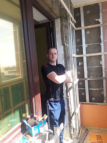 Ремонтные работы на балконе ЖК Москва 24