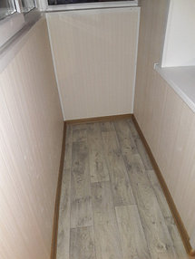 Ремонтные работы на балконе ЖК Москва 40