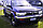 Мухобойка (дефлектор капота) Nissan Pathfinder/ Terrano (R50) 1996-1998 (Carbon), фото 2