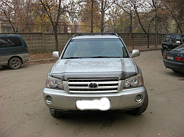 Дефлектор капота Toyota Highlander 2001-2007 (Carbon)