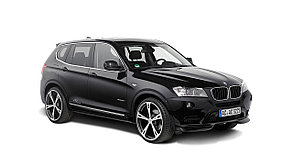 Дефлектор капота EGR BMW X3 (F25) 2010-2016