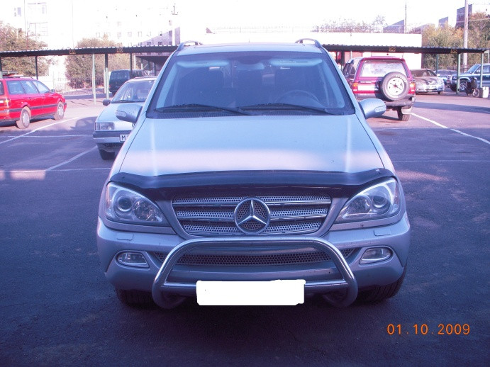 Мухобойка (дефлектор капота) EGR Mercedes ML-class(W164) 2005-2011