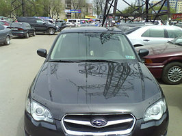 Мухобойка (дефлектор капота) EGR Subaru Legacy 2004-2009 (Carbon)