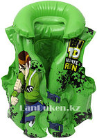 Надувной спасательный жилет для плавания "BEN 10" (SWIMMING VEST зеленый)