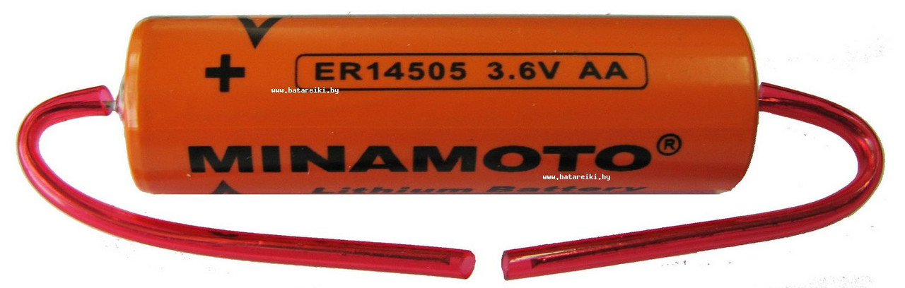 Батарейка Minamoto ER14505 с аксиальными выводами