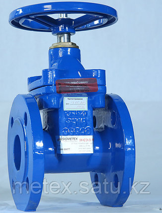 Задвижка Sigmetex SM-KZ (F4) DN 500 PN 10/16 из ВЧШГ со штурвалом, фото 2