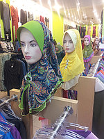 Хиджаб.кимешек.мусульсанская одежда Малиновый