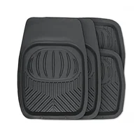 Комплект ковриков-ванночек Polar для салона серые