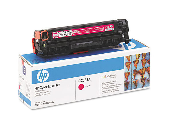 Картридж HP CC533A - Magenta