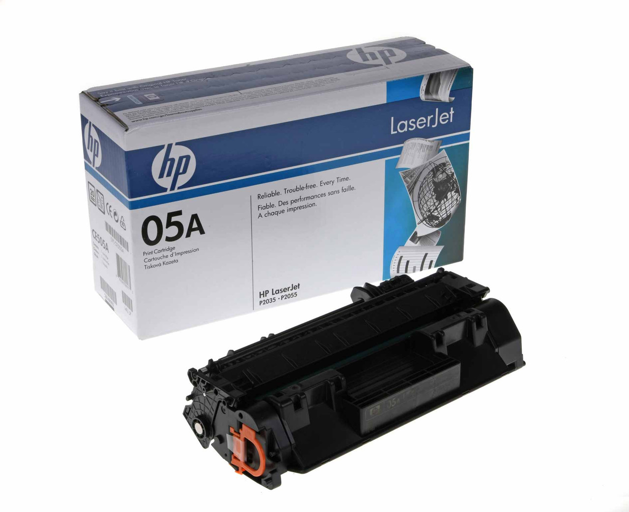HP CE505A - Black - фото 1 - id-p32916209