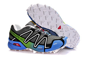 Кроссовки Salomon Speedcross серо-синие, фото 1
