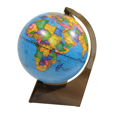 Глобусы физические и политические