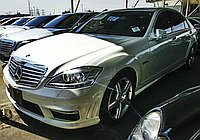 Обвес "S63 AMG" (пластик)