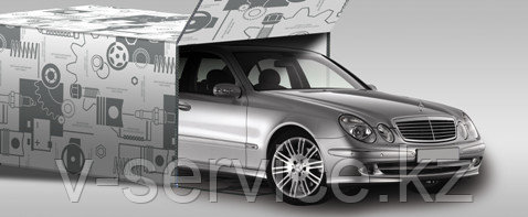 Корпус ключа MERCEDES(169 766 1706)(Чёрный без кнопки PANIC)