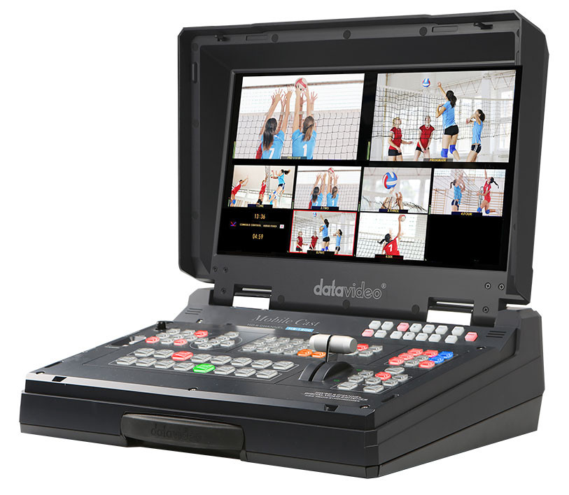 HS-1200 6 Канальная HD портативная видео студия