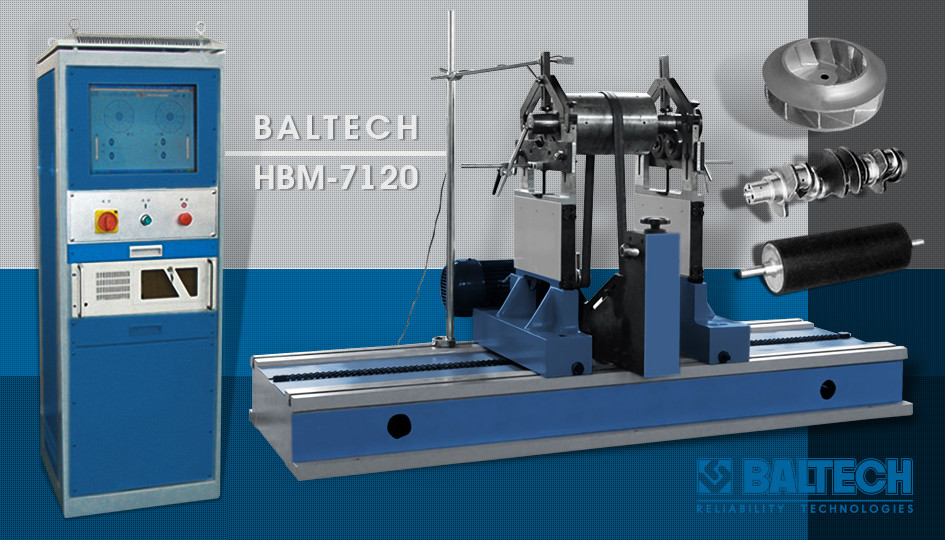 BALTECH HBM-7120B станок балансировочный горизонтальный с ременным приводом (до 300кг)