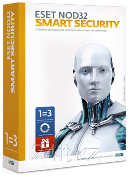 ESET NOD32 Internet Security – лицензия на 1 год на 3 устройства (Доставка до 10 минут)
