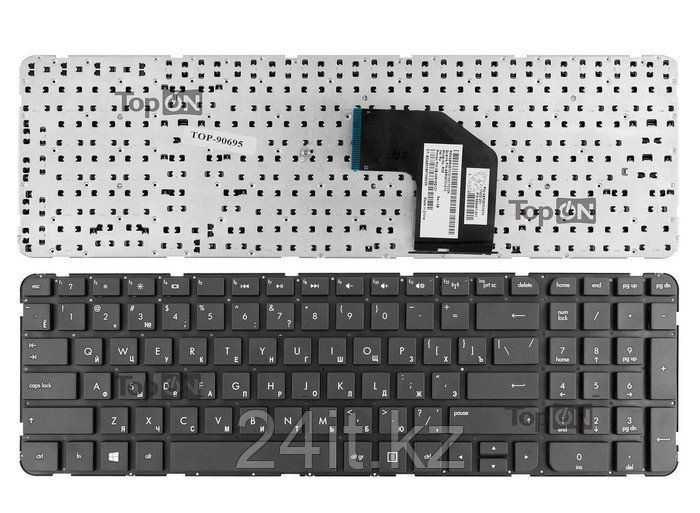 Клавиатура для ноутбука HP Pavilion G6-2000, RU, без рамки, черная
