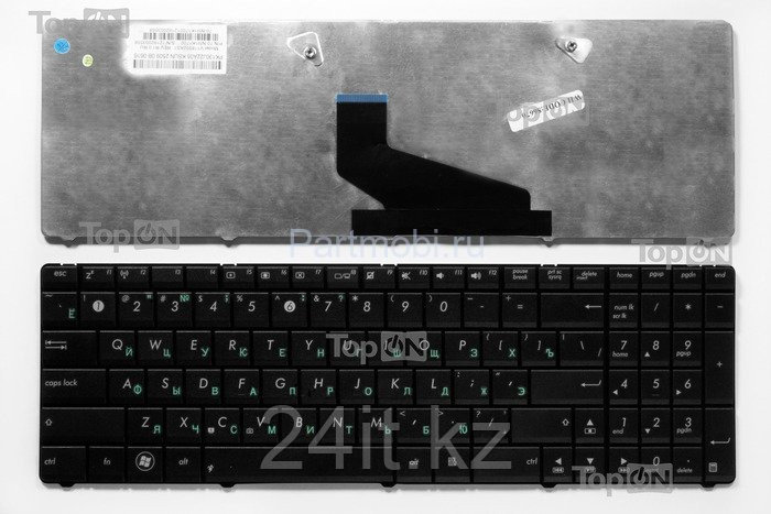 Клавиатура для ноутбука Asus K53TA, RU, черная - фото 1 - id-p33118763