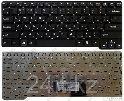 Клавиатура для ноутбука Sony VGN-CW, ENG, черная