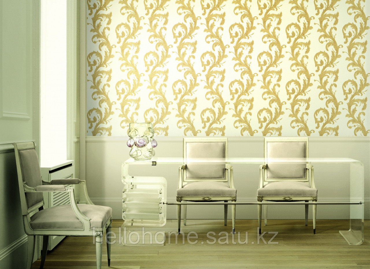 Корейские Виниловые обои для зала (метровые) Sorrento 53310-1