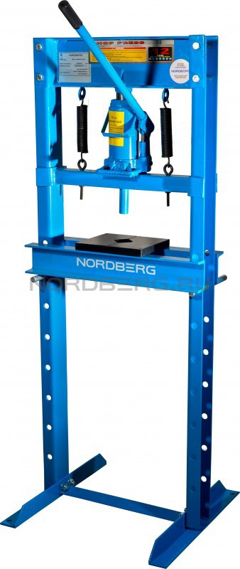 Пресс, силовое устройство - домкрат, усилие 12 тонн NORDBERG ECO N3612JL