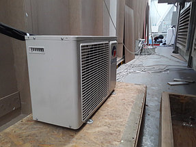 Обзор работы на объекте Авиобаза. Установка кондиционера 2