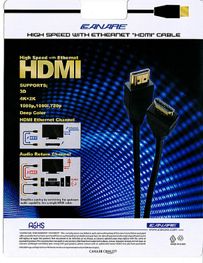 Canare HDM02 HDMI кабель, длина 2 м. (200 см), фото 2