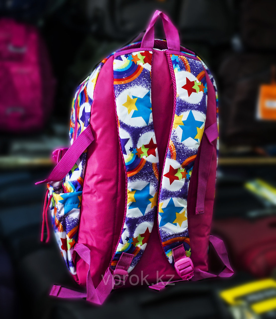 Рюкзак "Sunny" (розовый, со звездами) - фото 2 - id-p33239043