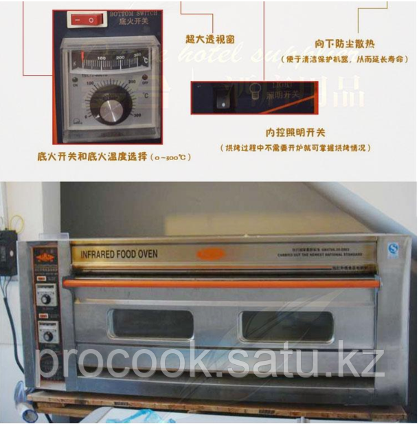 Печь для выпечки хлебопекарных изделий AR YXD (1-2), Алматы - фото 2 - id-p33264422