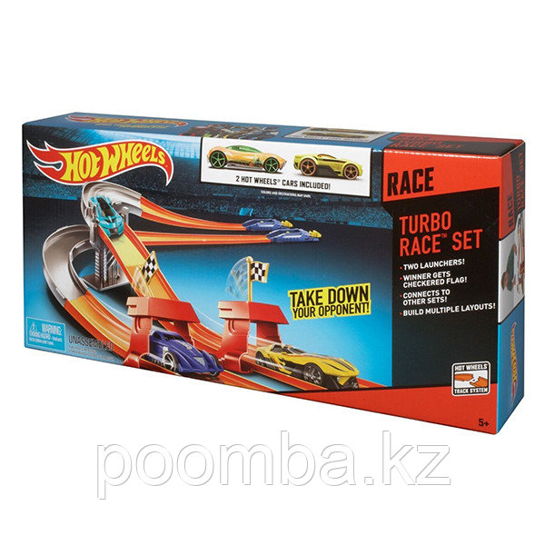 Трек Hot Wheels "Супергонки" 3 в 1