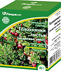 Толокнянка (медвежье ушко) листья измельченные, 40 гр