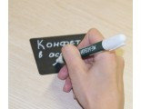 Табличка для нанесения надписей меловым маркером BB A1, черная , фото 3