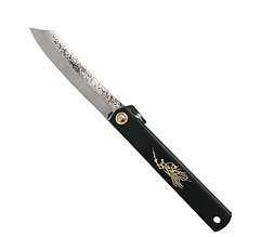 Нож скл, Higonokami Kuro, 220/100мм, чёрная рукоять
