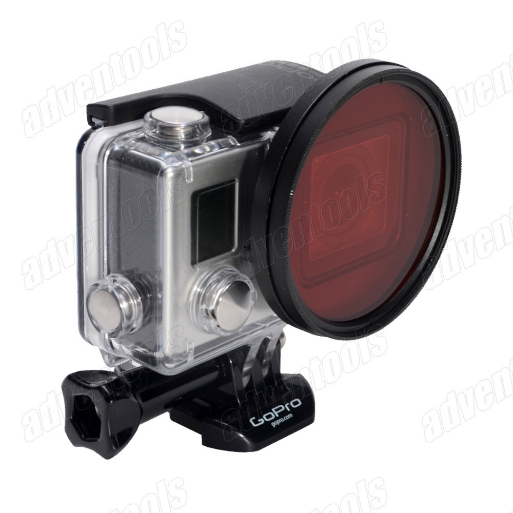 58мм фильтр красный для GoPro HERO 3+/4