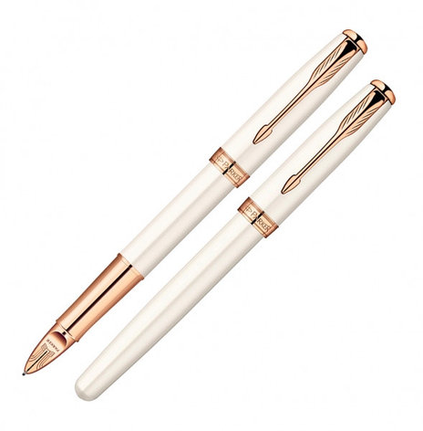 Ручка Parker 5th mode Sonnet Premium Pearl Lacquer PVD S0975990, фото 1