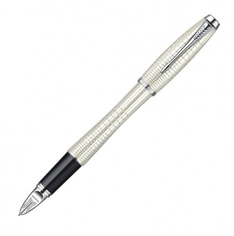 Ручка Parker 5th mode Urban Premium Pearl Metal Chiselled CT S0976030, фото 1