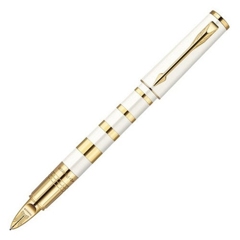 Ручка Parker Ingenuity Slim Ring Pearl & Metal GT1858536, фото 1