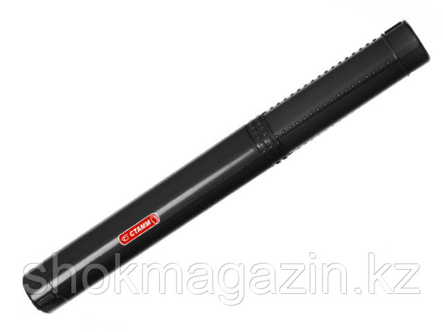 Тубус с ручкой 3-х секционный черный диаметр 100мм ,длина 650мм