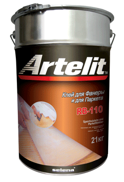 ARTELIT клей каучуковый для фанеры и паркета RB-112 (21кг)