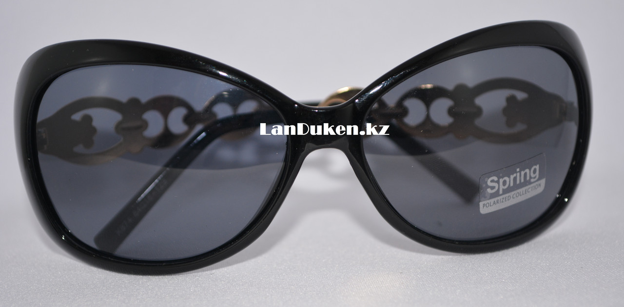 Женские поляризационные очки солнцезащитные черные POLAROID (K874) - фото 6 - id-p33368701