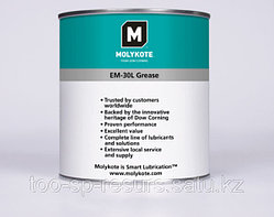 MOLYKOTE® EM-30L синтетическая (ПАО) морозо и термостойкая смазка для высоких нагрузок